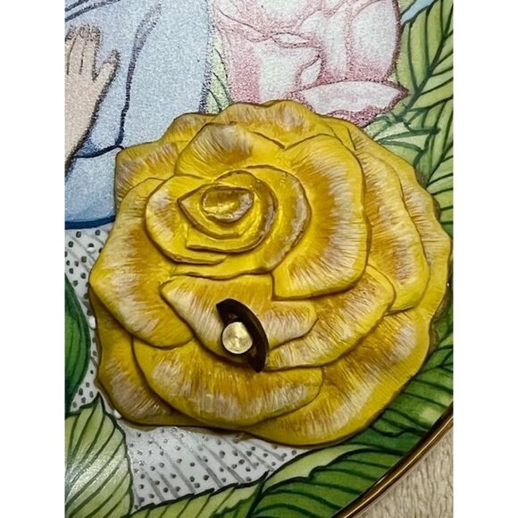 Lot of 2 Franklin Mint 1992 Evie Bricusse Musical Collector Plates and More - Picture 5 of 16